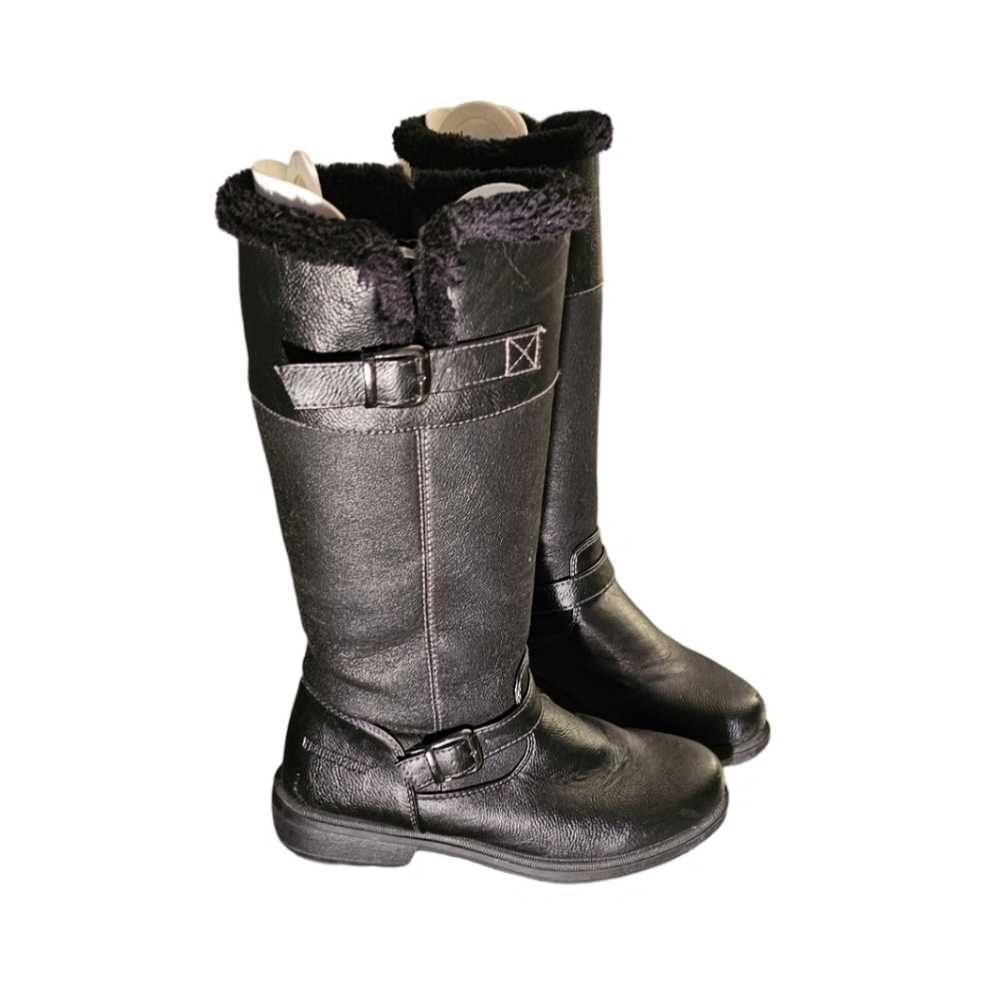 Weatherproof winter/rain black boots,Womens  7.5M